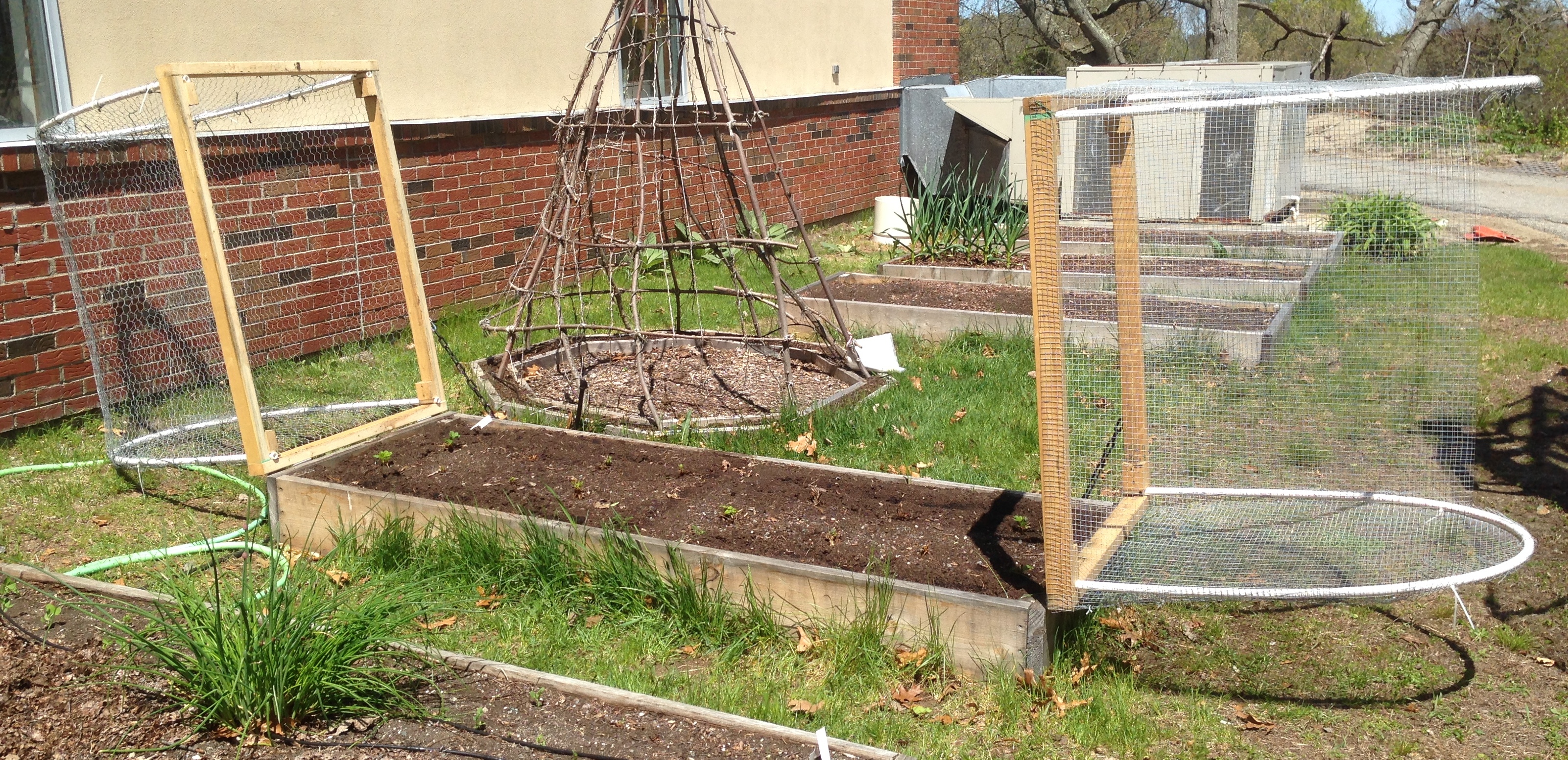 Hinged Garden Covers For Raised Beds Allium Fields